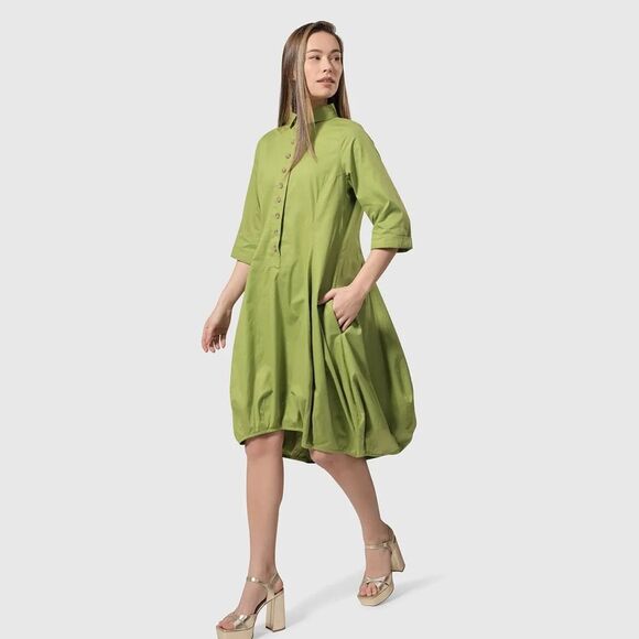 Alembika Urban Sheridan Wonderful Dress in Green 4-6 NWOT - Picture 1 of 15